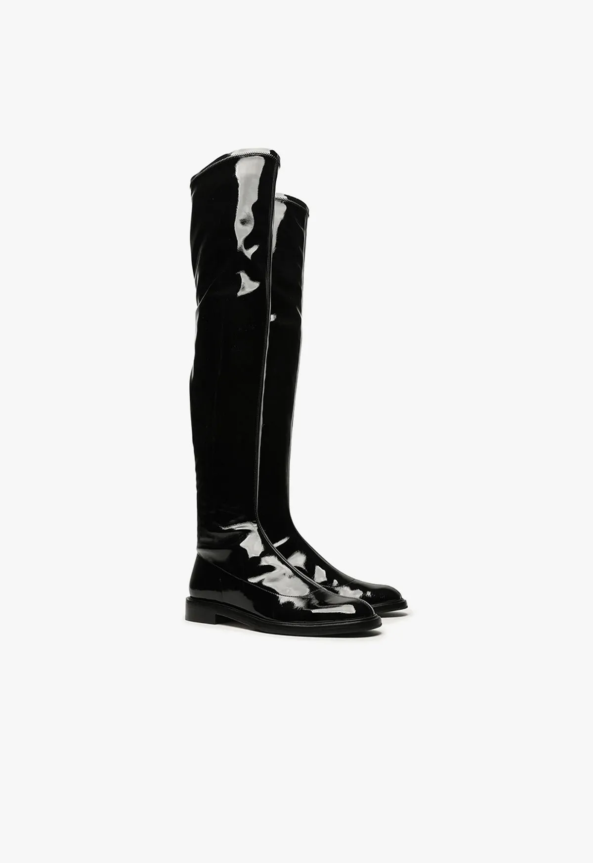 Kaolin Over the Knee Patent Leather  Boot