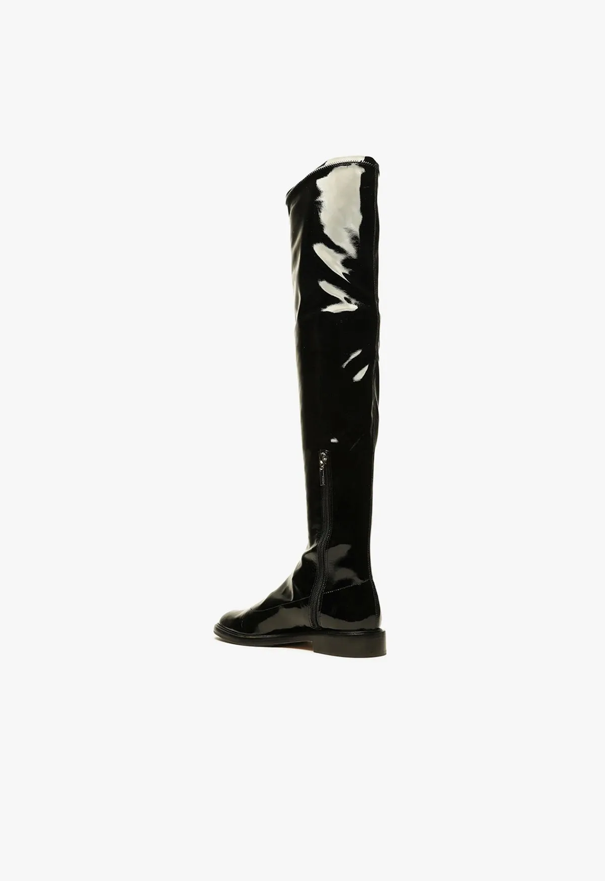 Kaolin Over the Knee Patent Leather  Boot