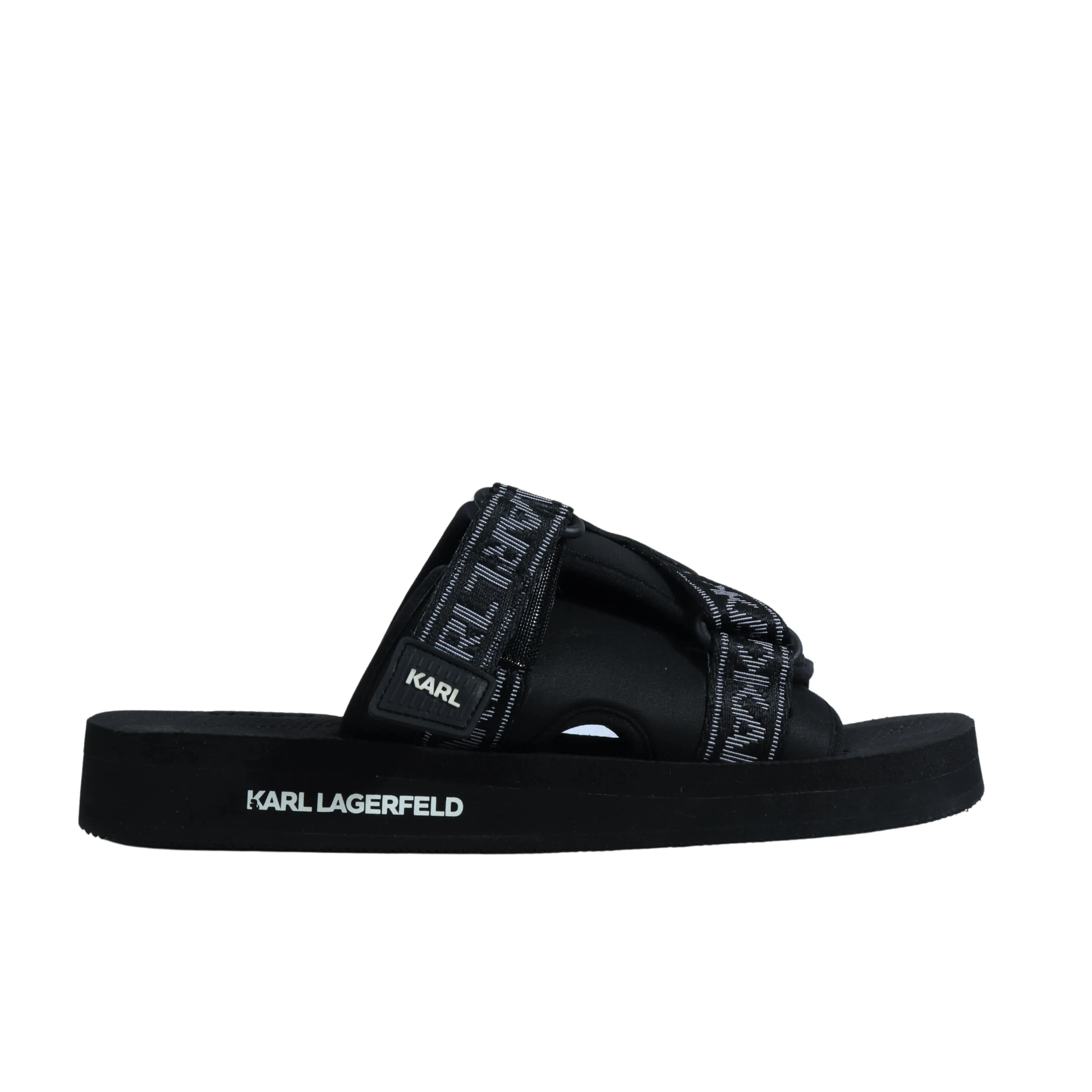 KARL LAGERFELD - Logo Printed On Straps Slipper