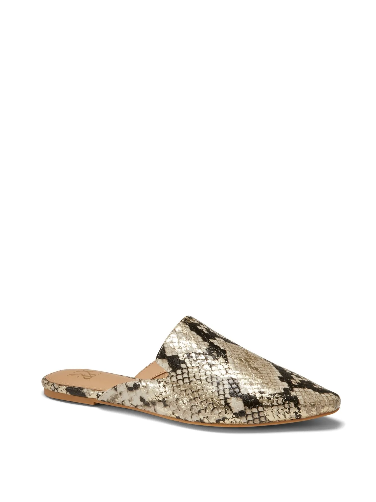 Kate Flat Mule - Snake-Print