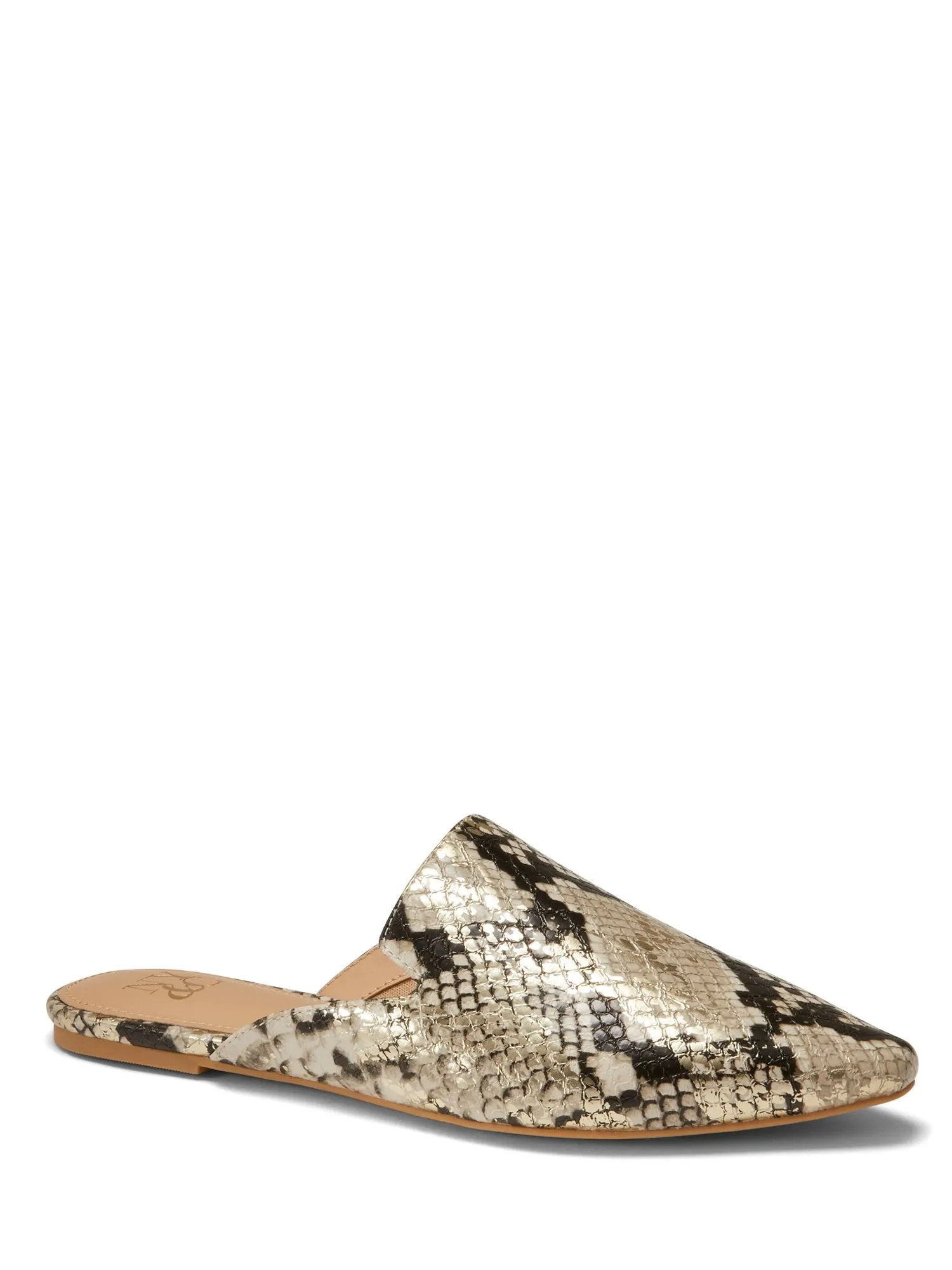 Kate Flat Mule - Snake-Print