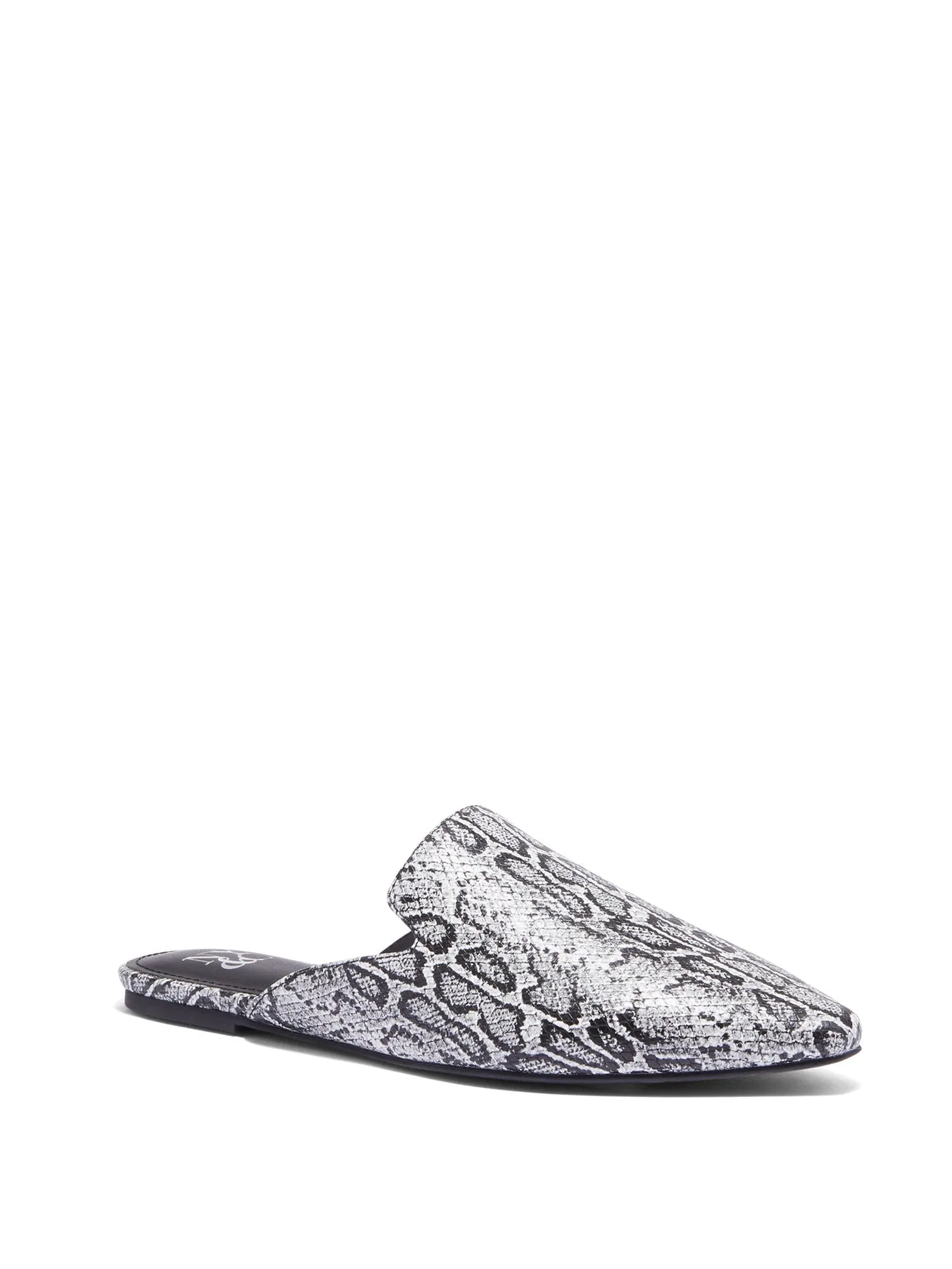 Kate Flat Mule - Snake-Print