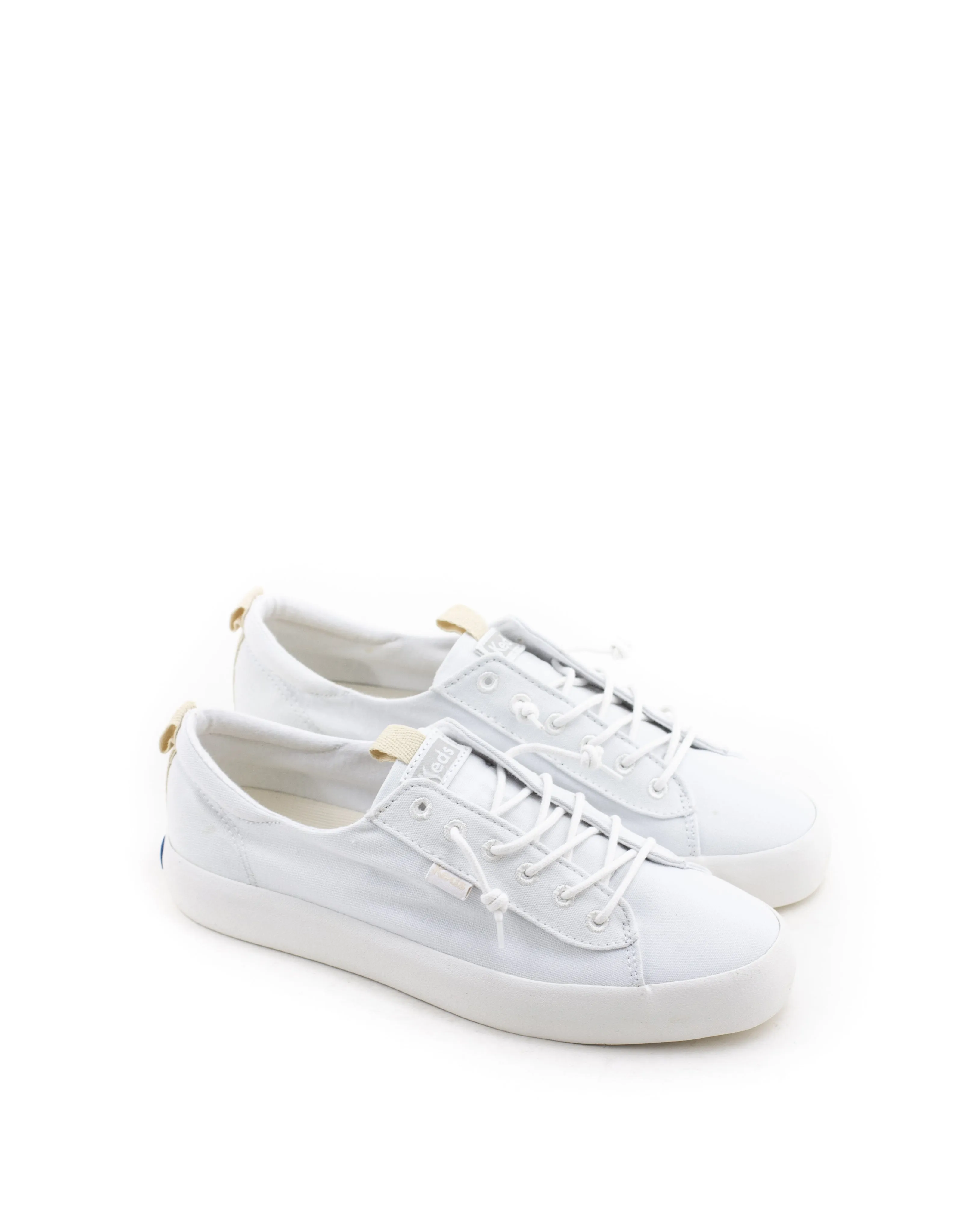 Keds — Kickback Canvas Sneaker - White