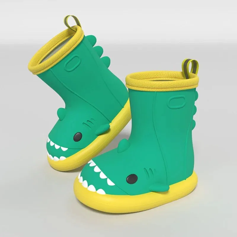 KeKe Shark In Water Rain boots