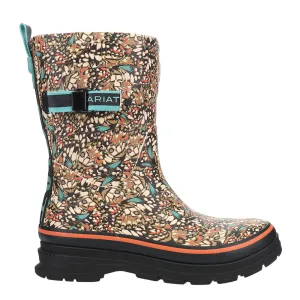 Kelmarsh Mid Butterfly Graphic Rain Boots