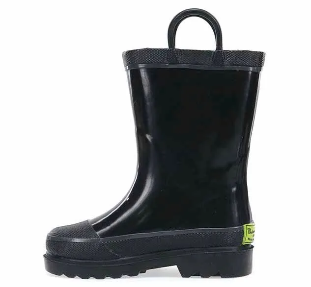 Kids Firechief 2 Rain Boot - Black