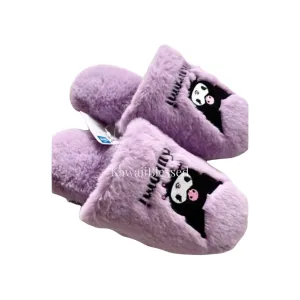 Kuromi Fuzzy Slipper