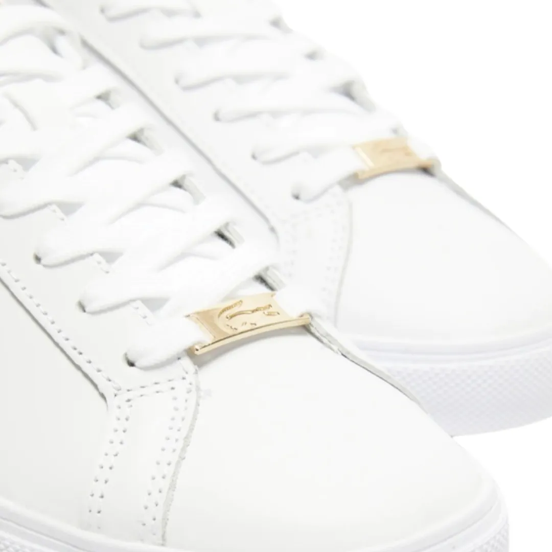 Lacoste Women's Lerond Pro 2223 White Luxe Gold