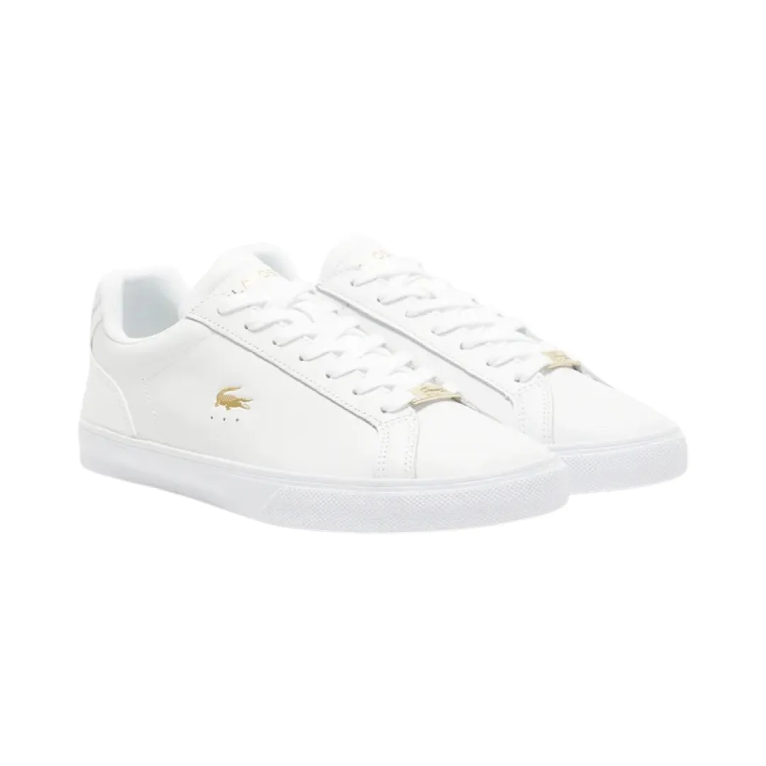 Lacoste Women's Lerond Pro 2223 White Luxe Gold