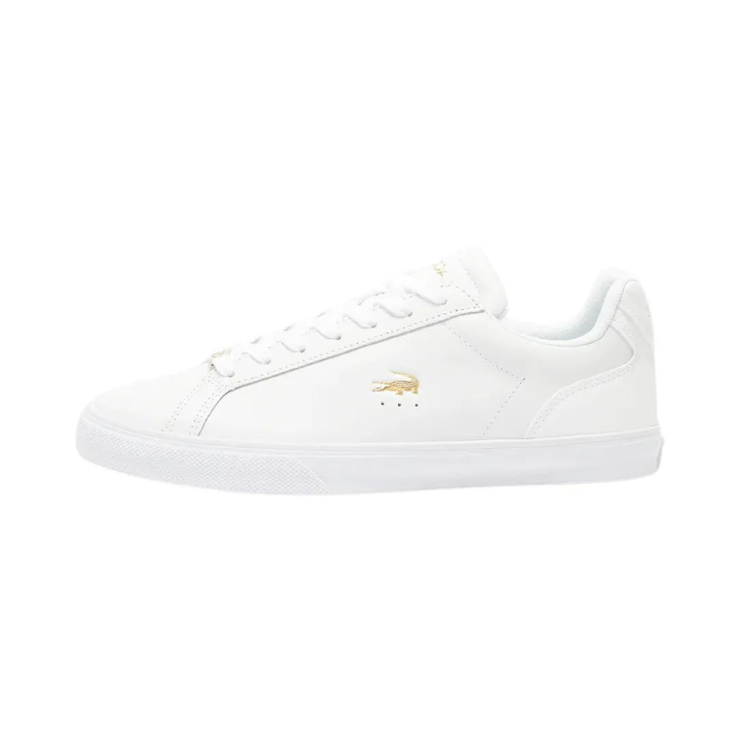 Lacoste Women's Lerond Pro 2223 White Luxe Gold