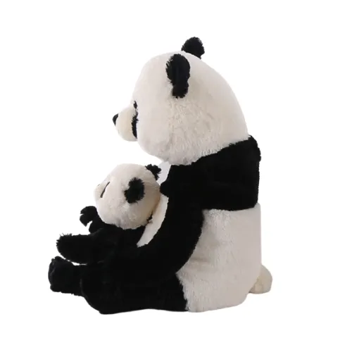 Last Few! Mum & Baby Pandas, Mini Me Heaties With Microwaveable Silica Bead Pillow Insert