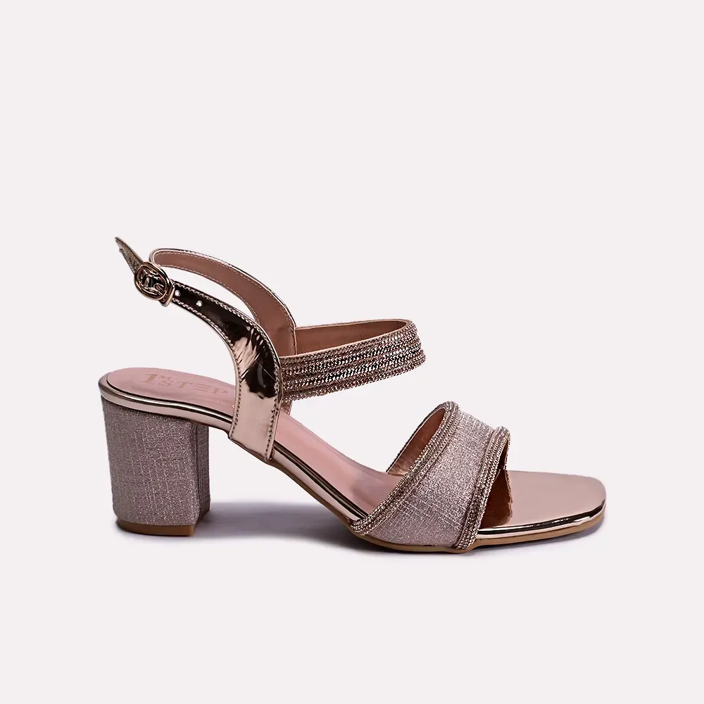 Laurie Peach Heel Sandals 0421106