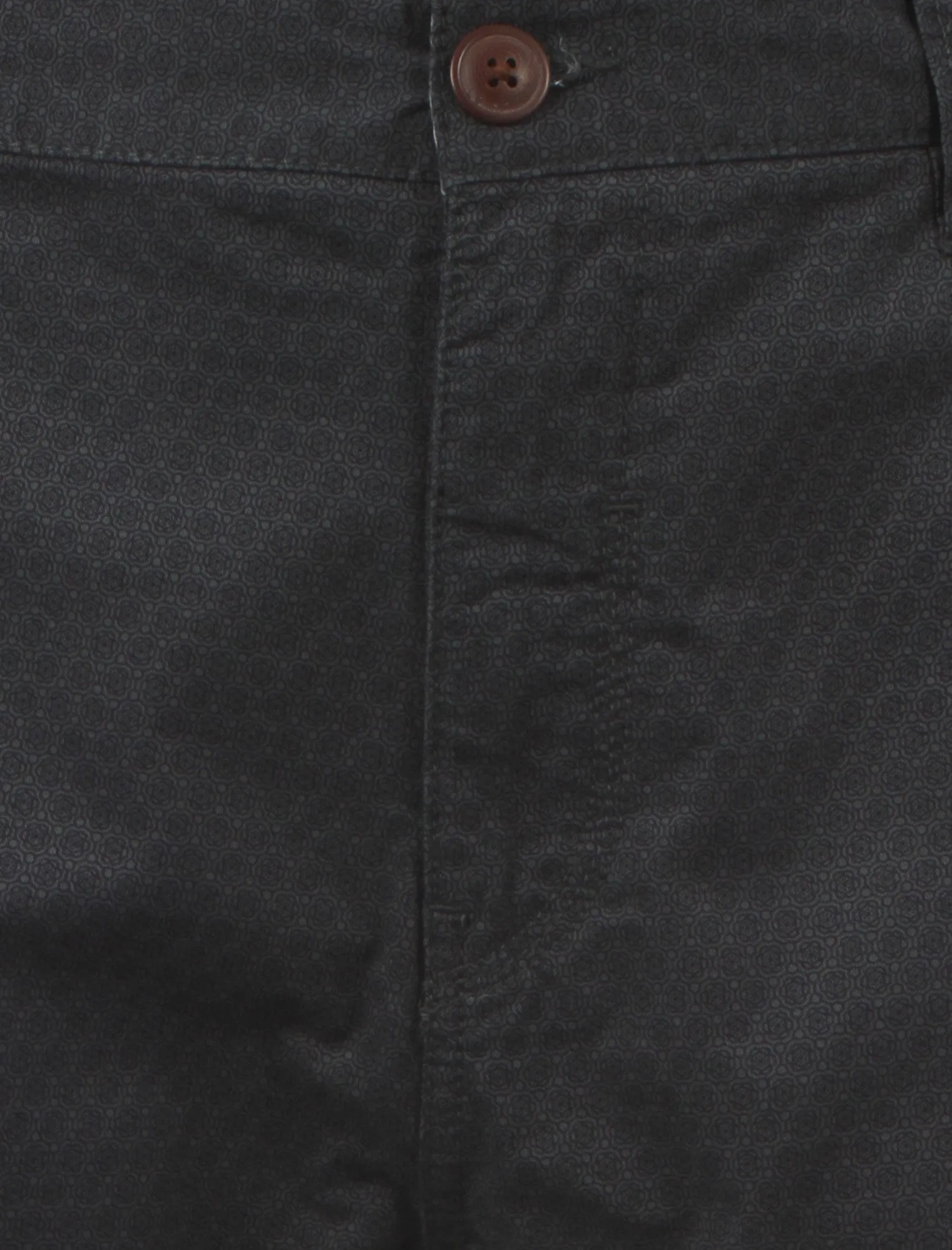 Le Shark Grey  Cotton Shorts