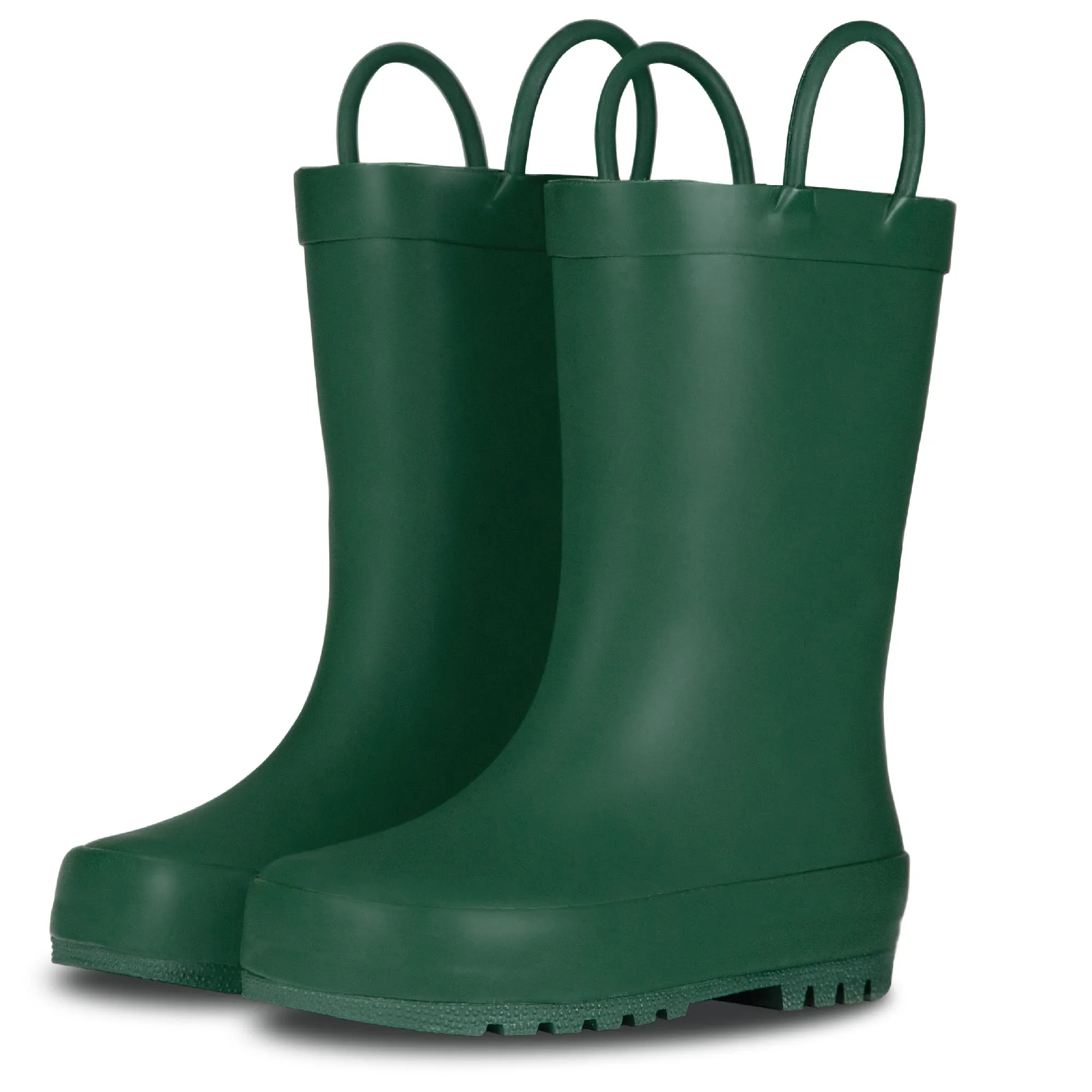 Leap Frog Green Matte Rain Boots