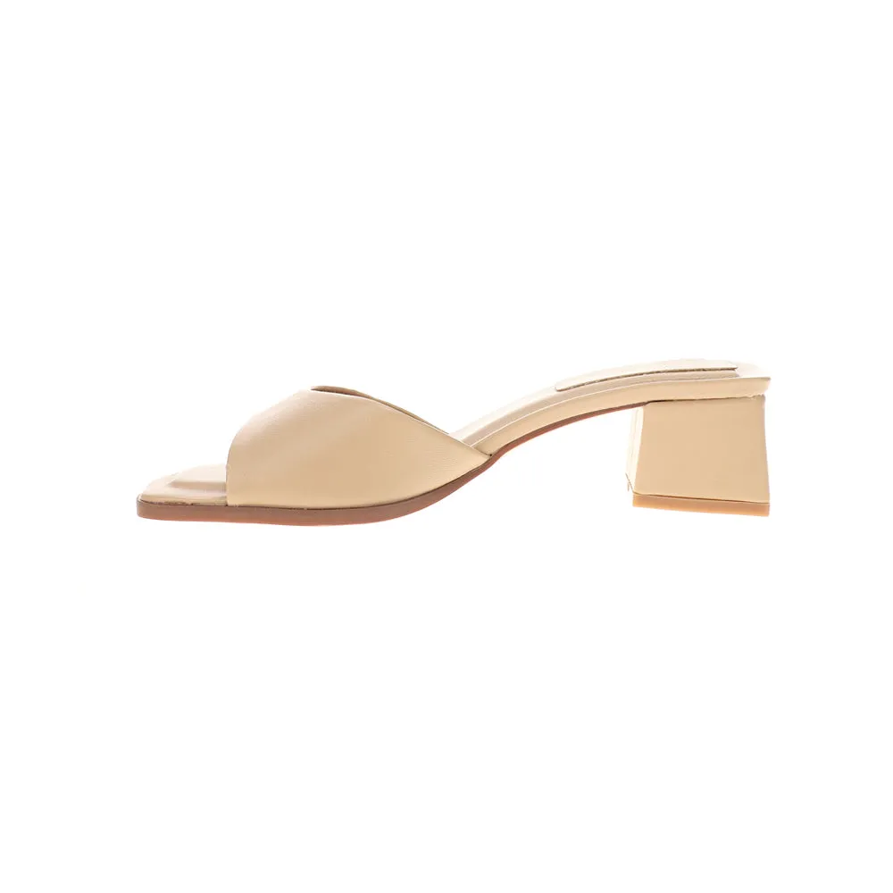 Liinda Block Heel Mule Sandals