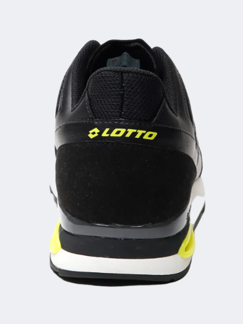 Lotto Synpulse 93 Amf Men Lifestyle Shoes Black/Acacia Green