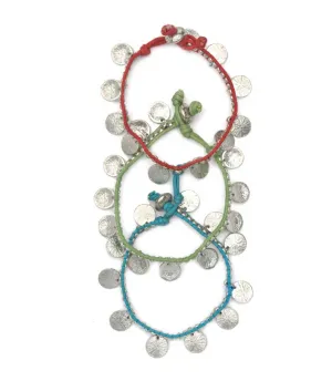 Market Charm Ankle Bracelet - Set of 3