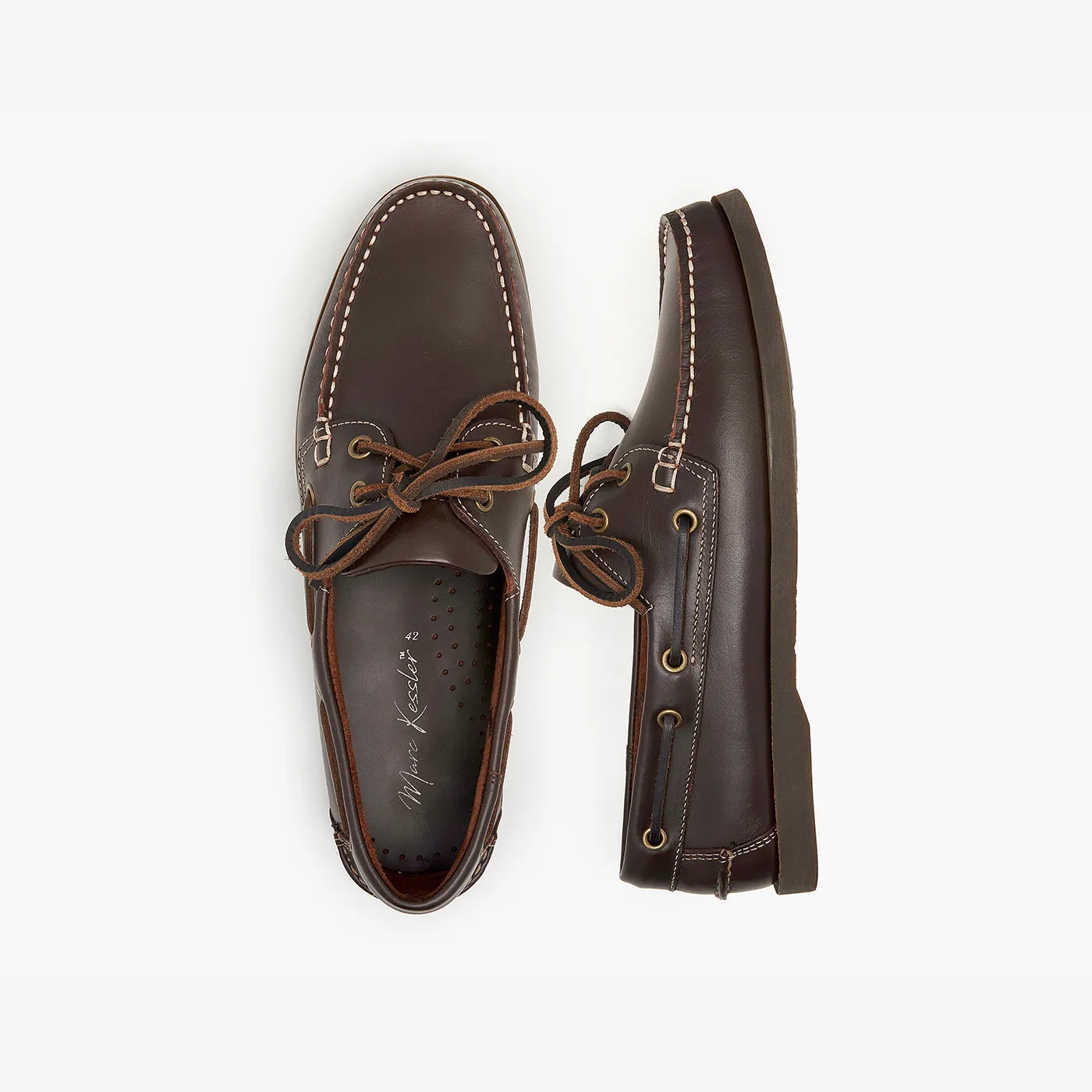 Men's Leather Boat Shoes