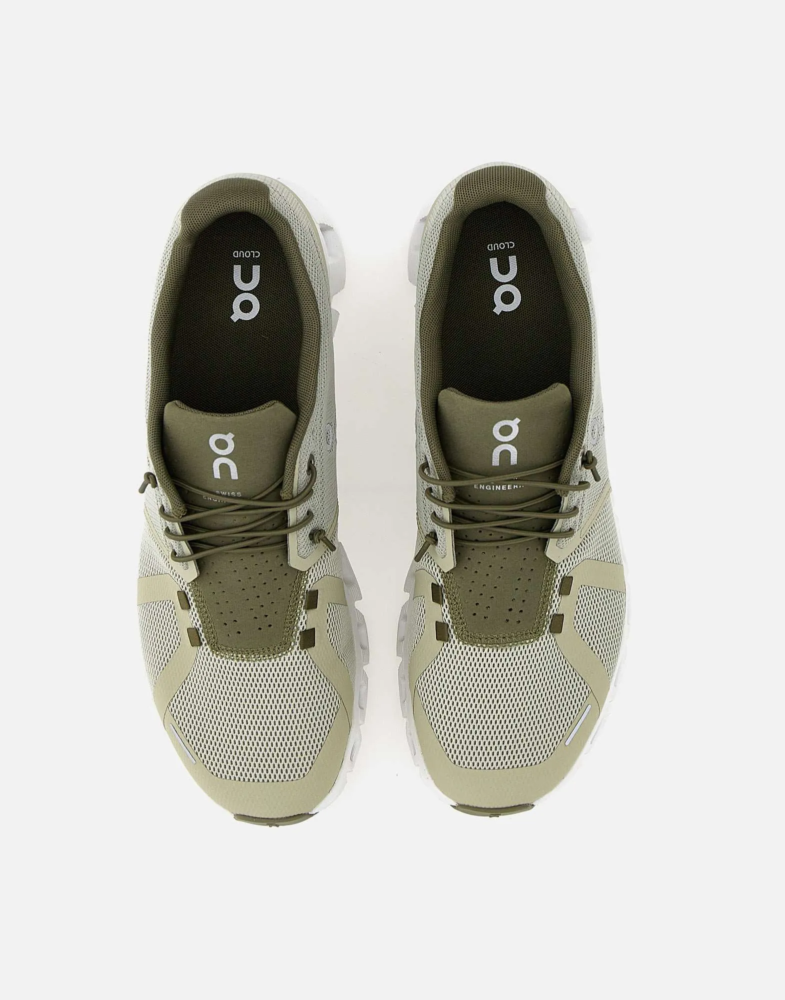 Men's Sage Green Running Sneakers