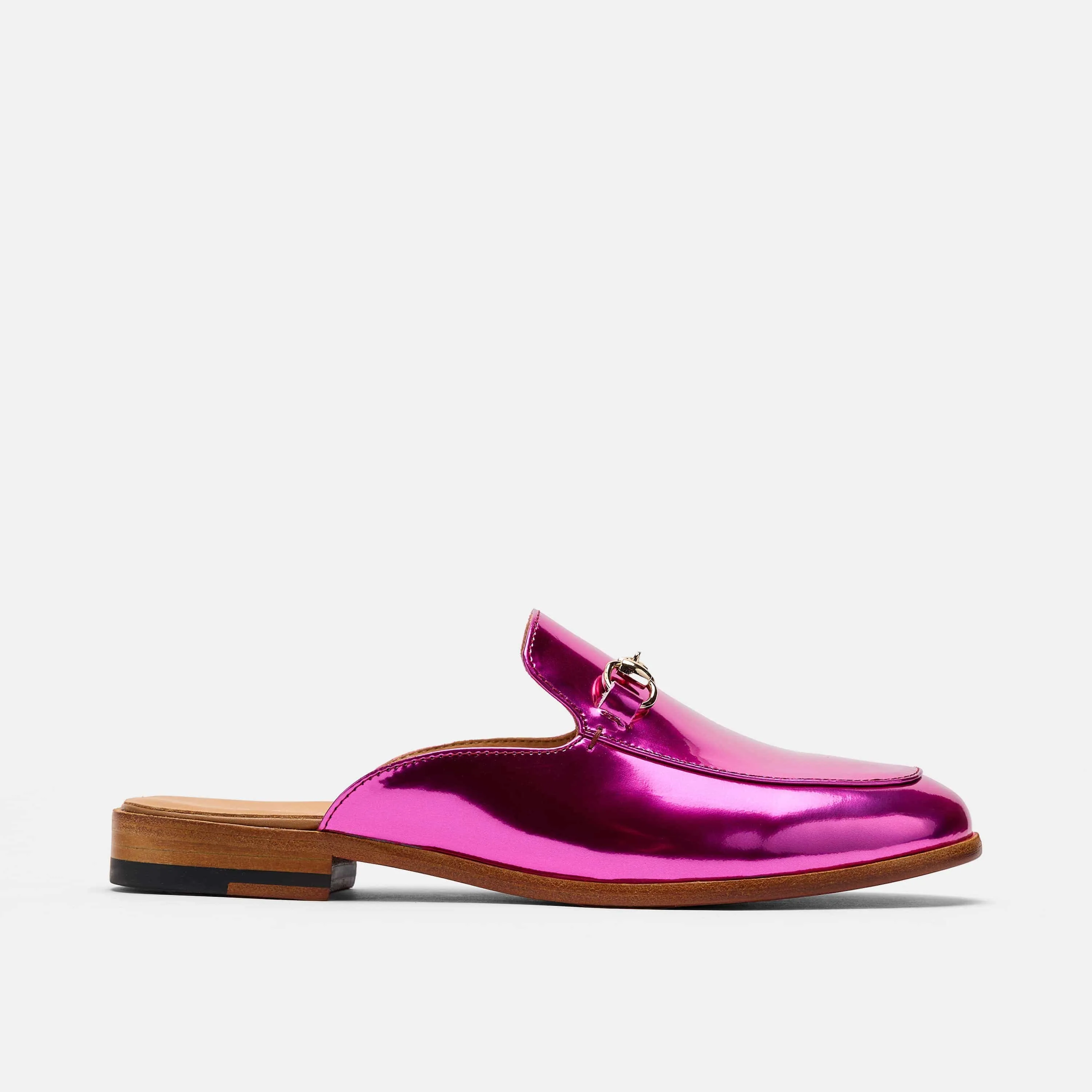 Ms. Del Sol Magenta Loafer Mule