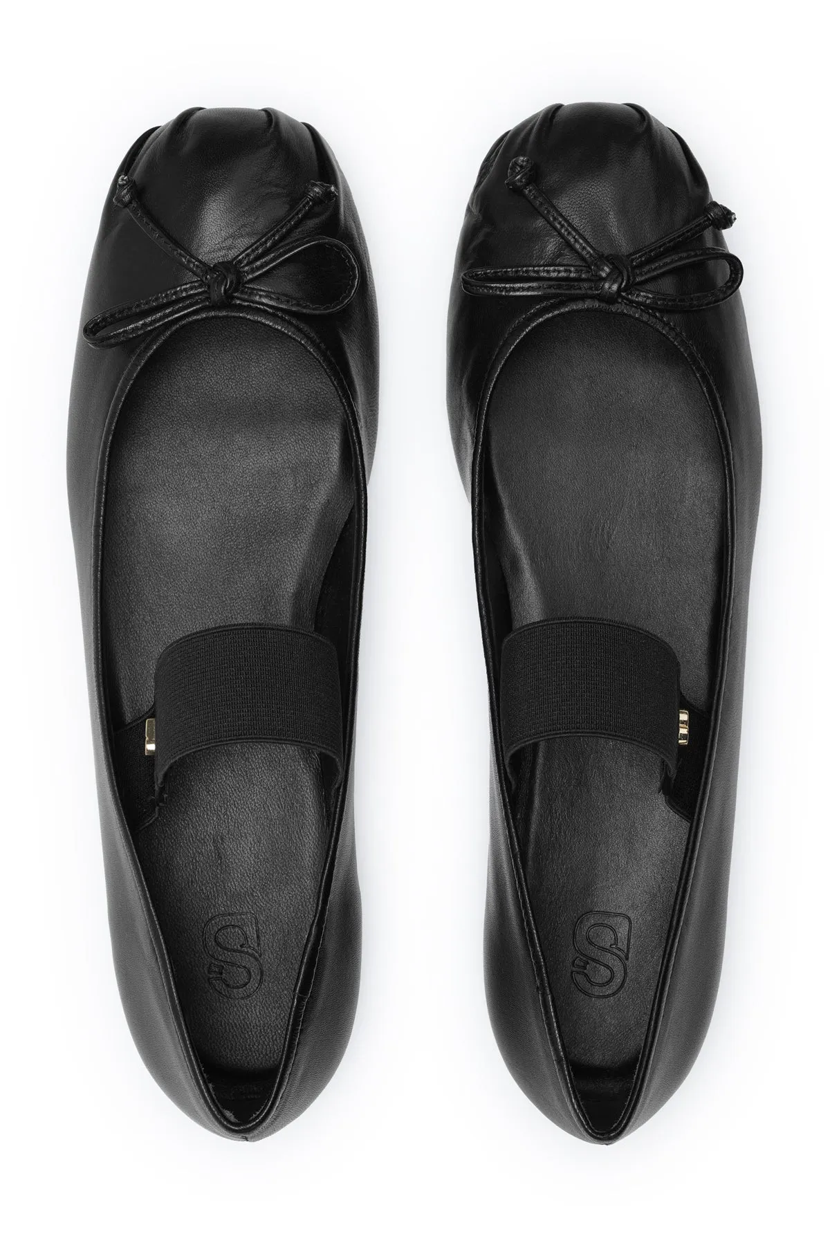 Nara Ballerina Shoes - Black