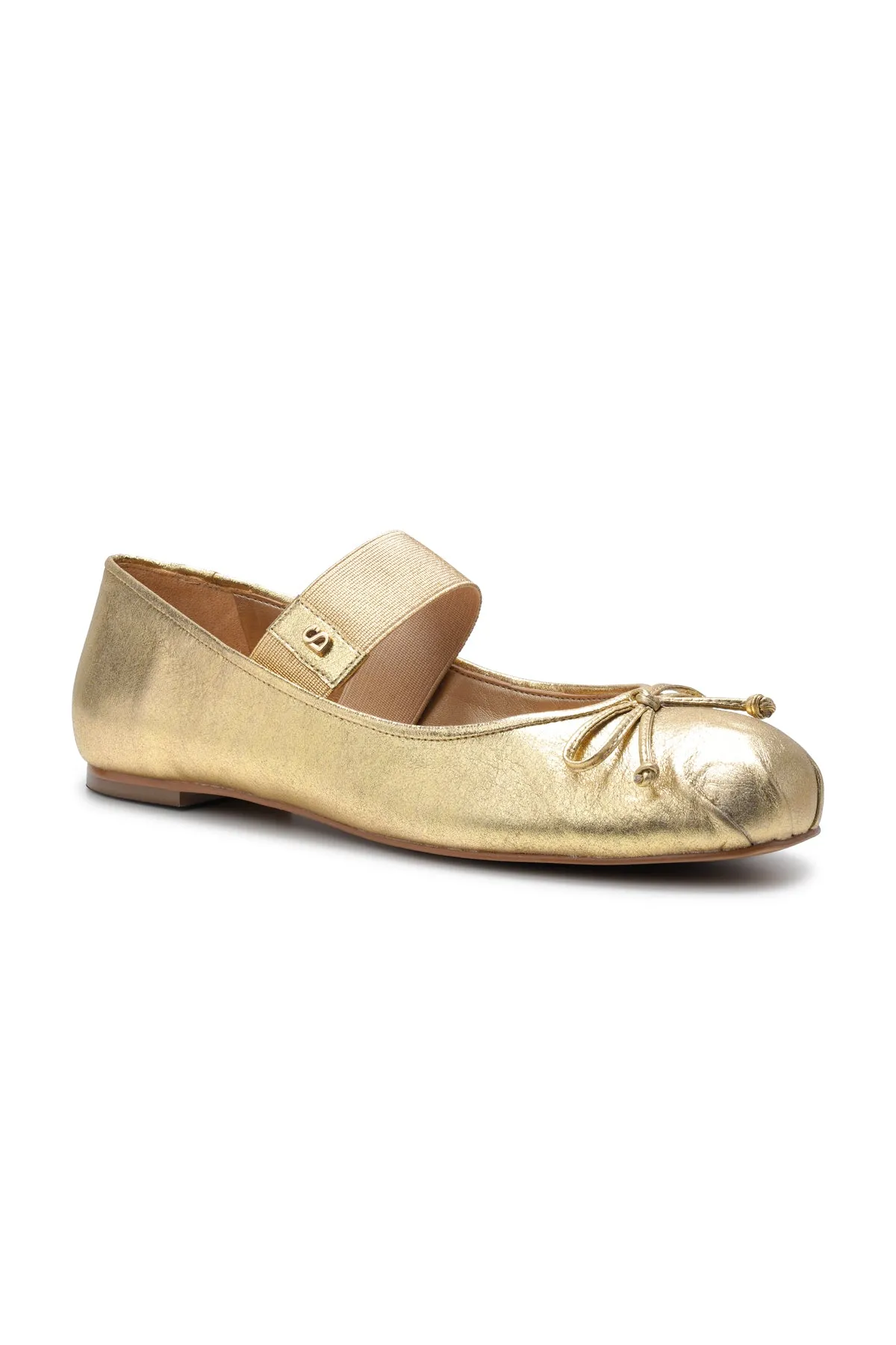 Nara Ballerina Shoes - Gold