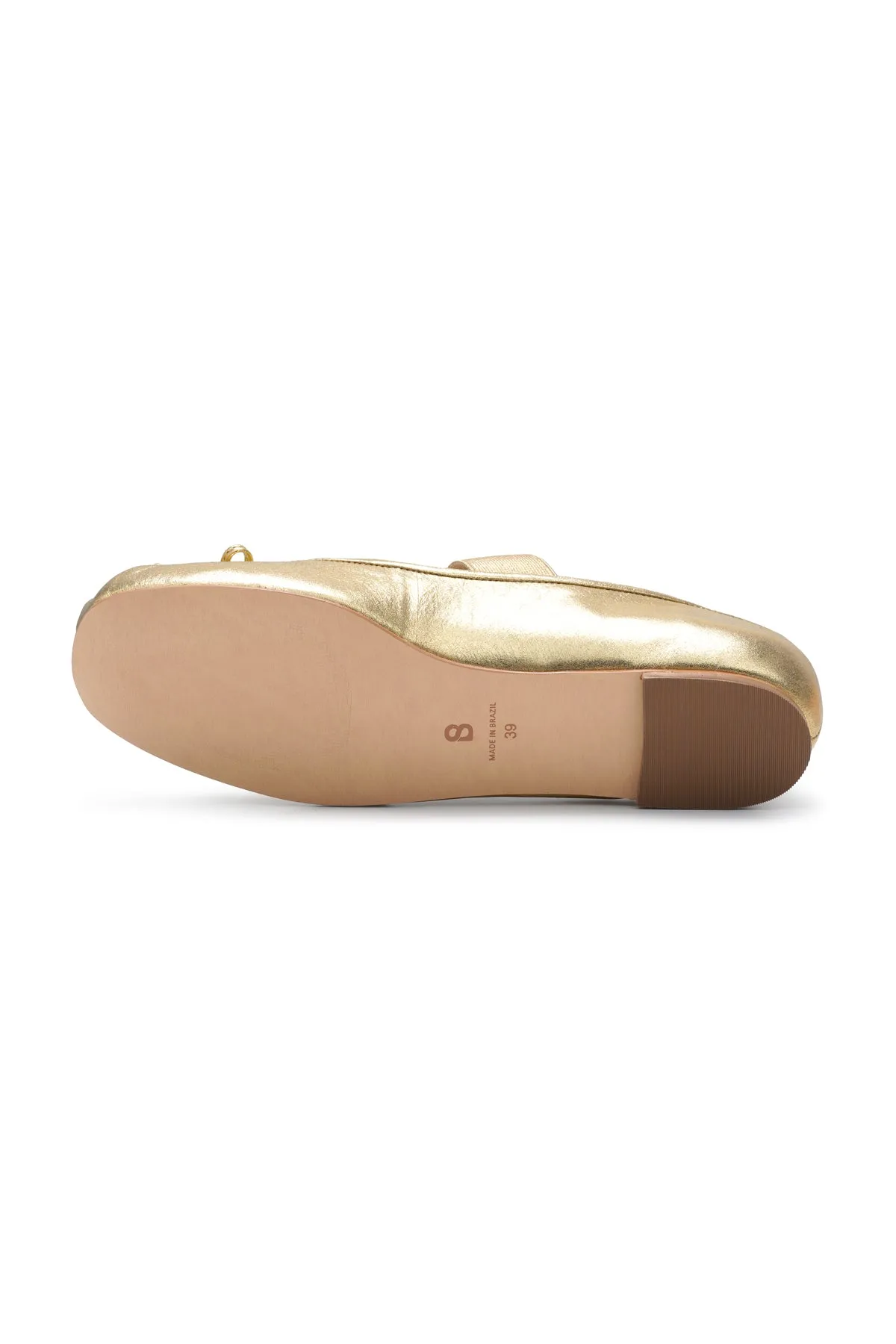 Nara Ballerina Shoes - Gold