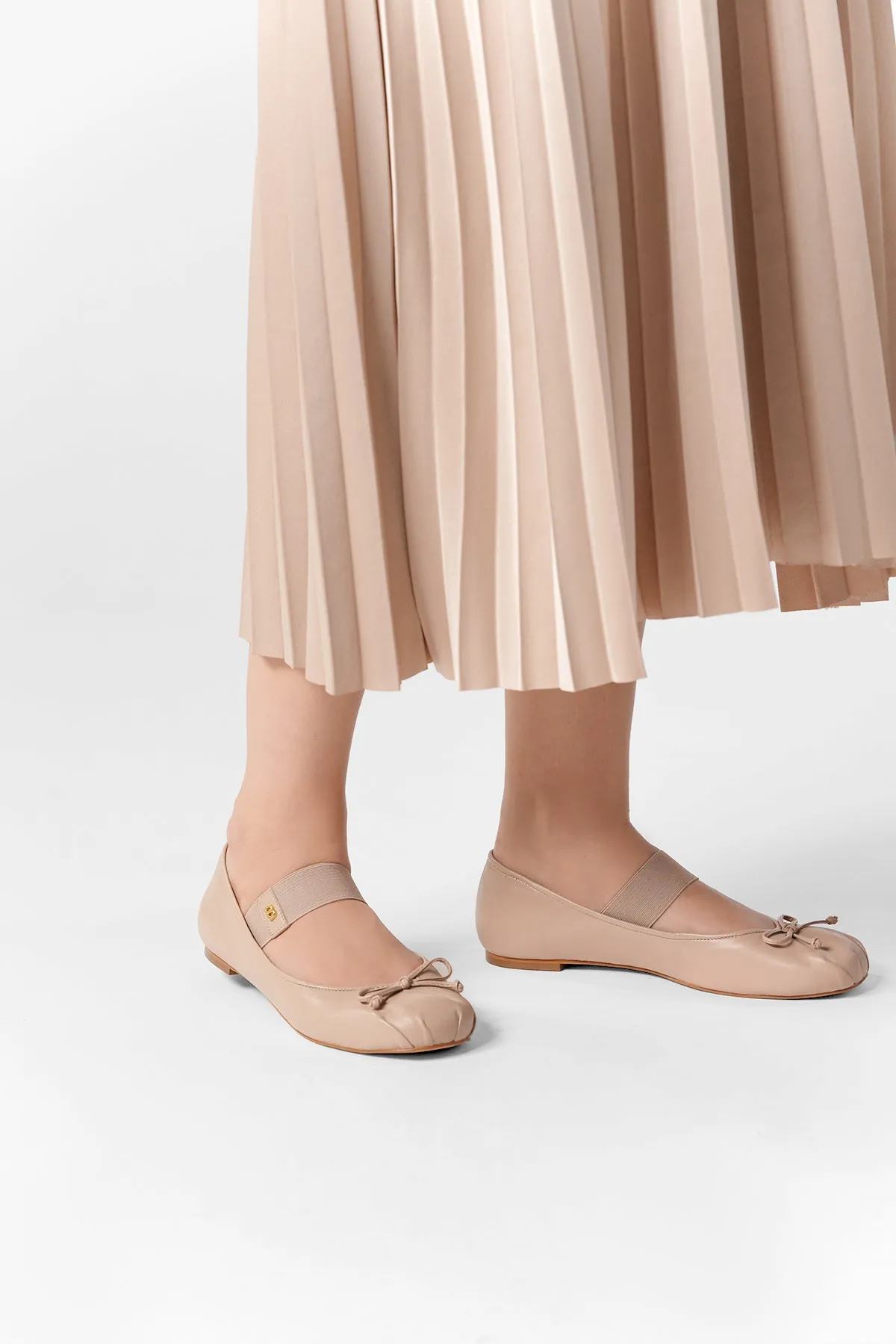 Nara Ballerina Shoes - Porcini