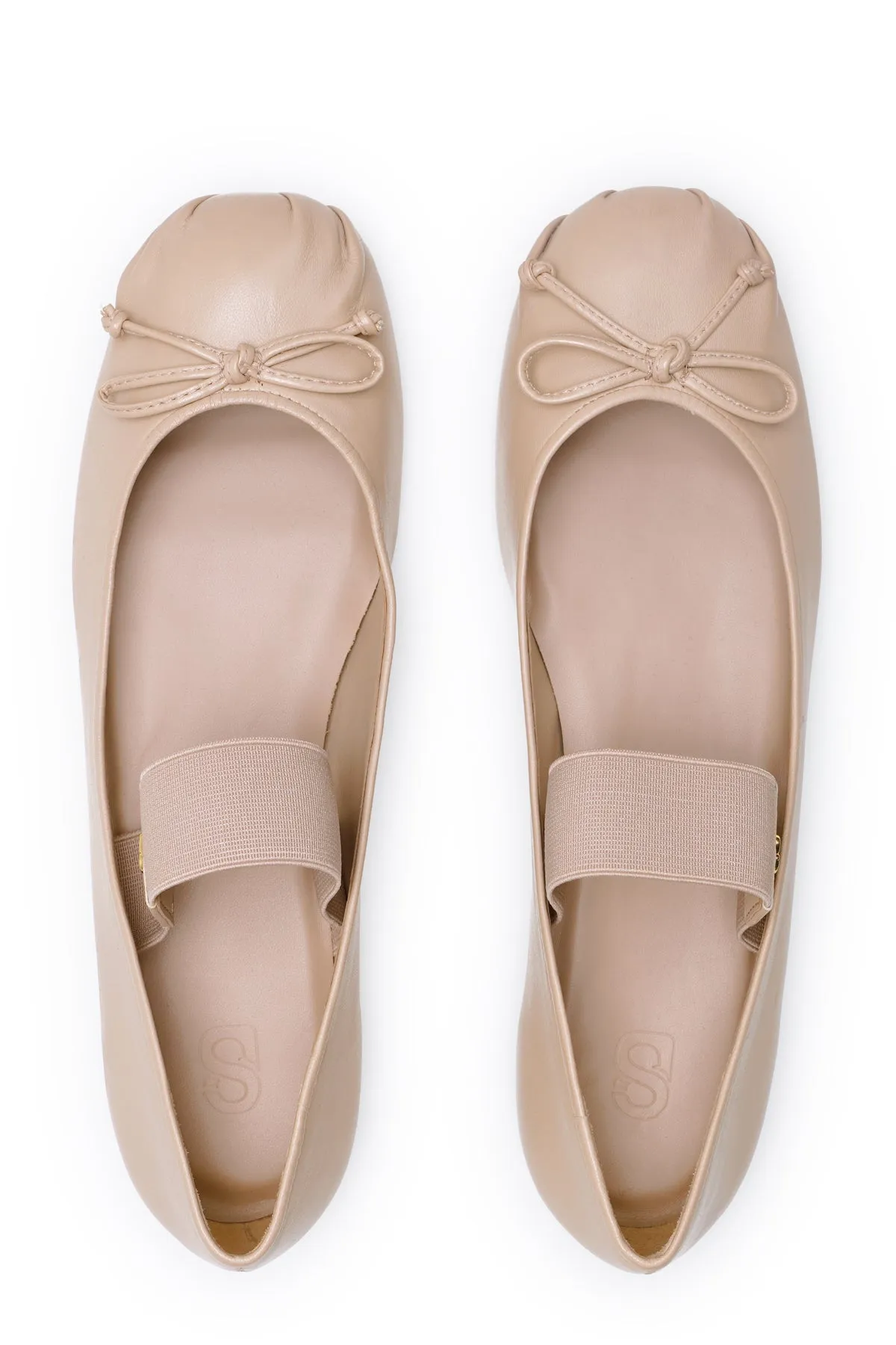 Nara Ballerina Shoes - Porcini