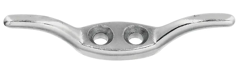 National Hardware 3200BC Series N223-321 Rope Cleat, 35 lb Working Load, Zinc, Nickel :EA: QUANTITY: 1