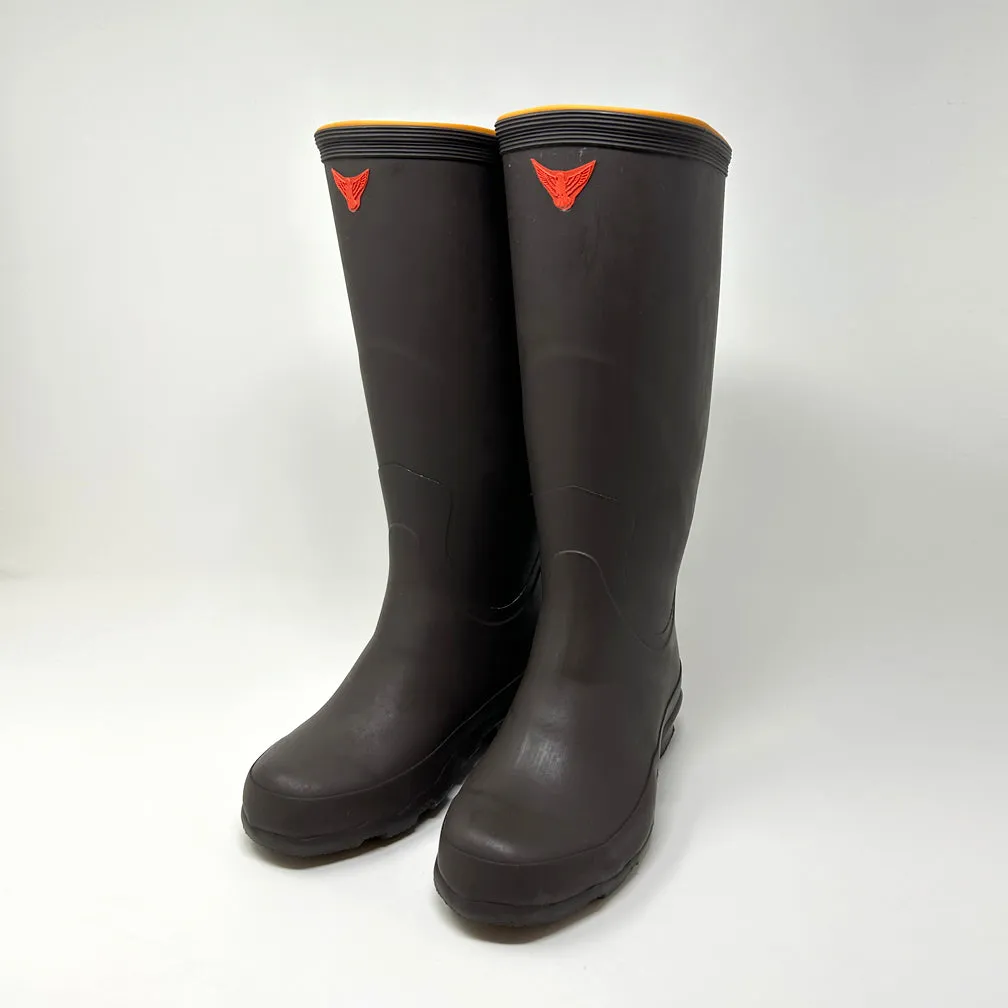 Natural Rubber Boots - Brown