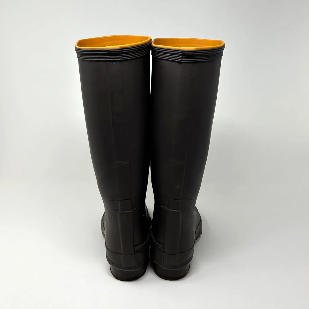 Natural Rubber Boots - Brown