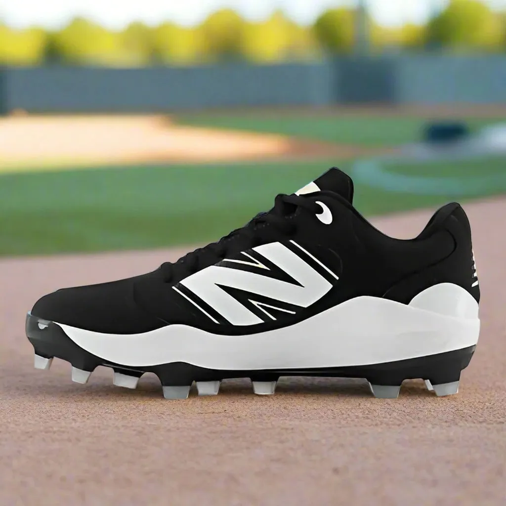 New Balance Fresh Foam 3000 v7 Molded Cleat - Black w/ White