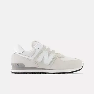 NEW BALANCE KID'S 574 CORE GREY RUNNING SHOES