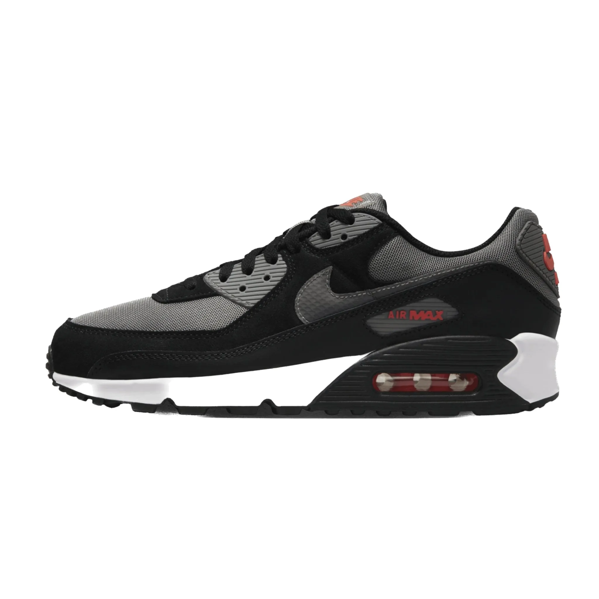 Nike Air Max 90 Grey Black Red Navy