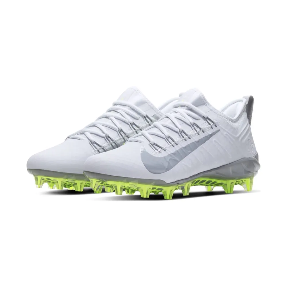 Nike Alpha Huarache 7 Pro White/Grey Lacrosse Cleats