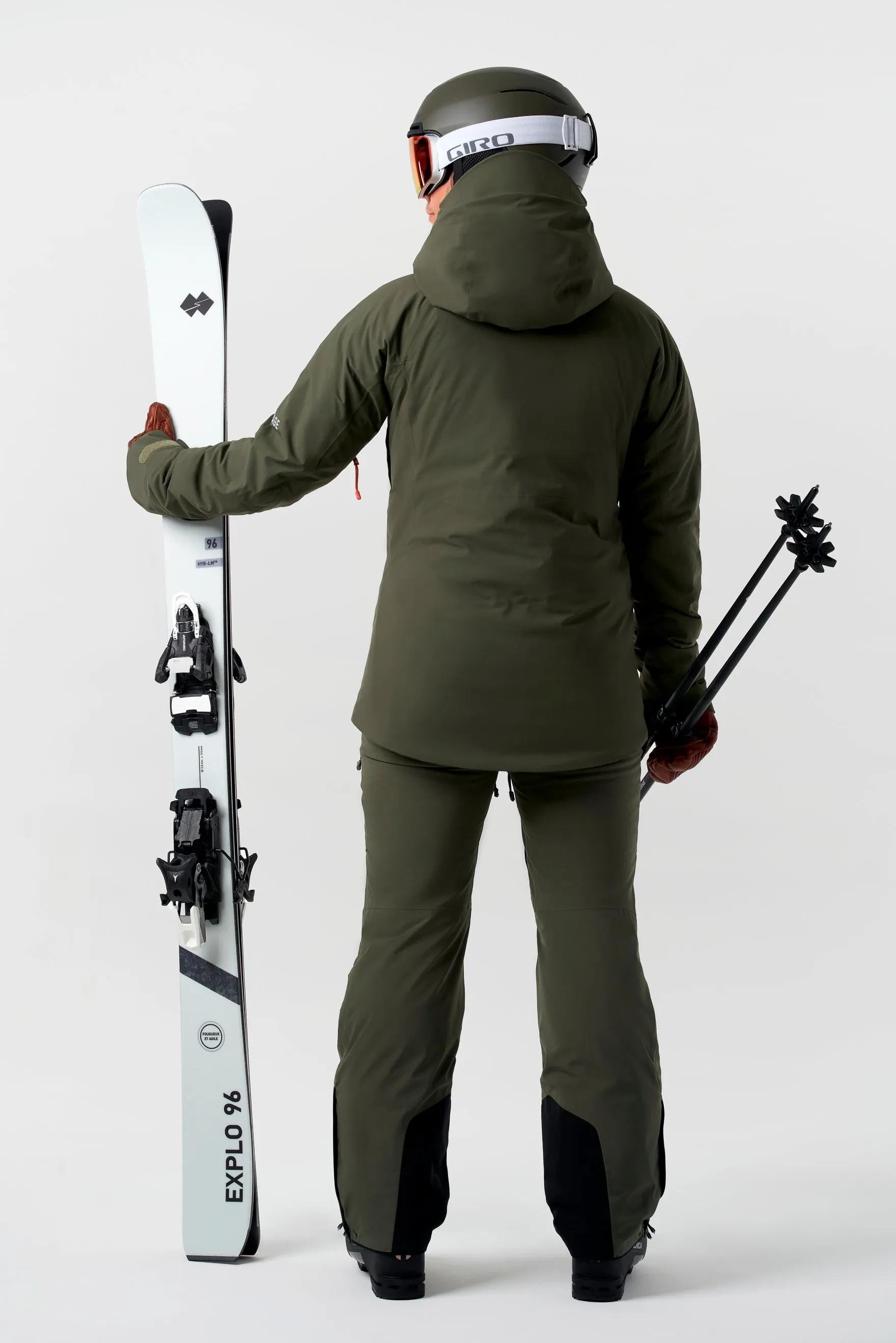 Nina Hybrid Insulated Jacket-Boreal