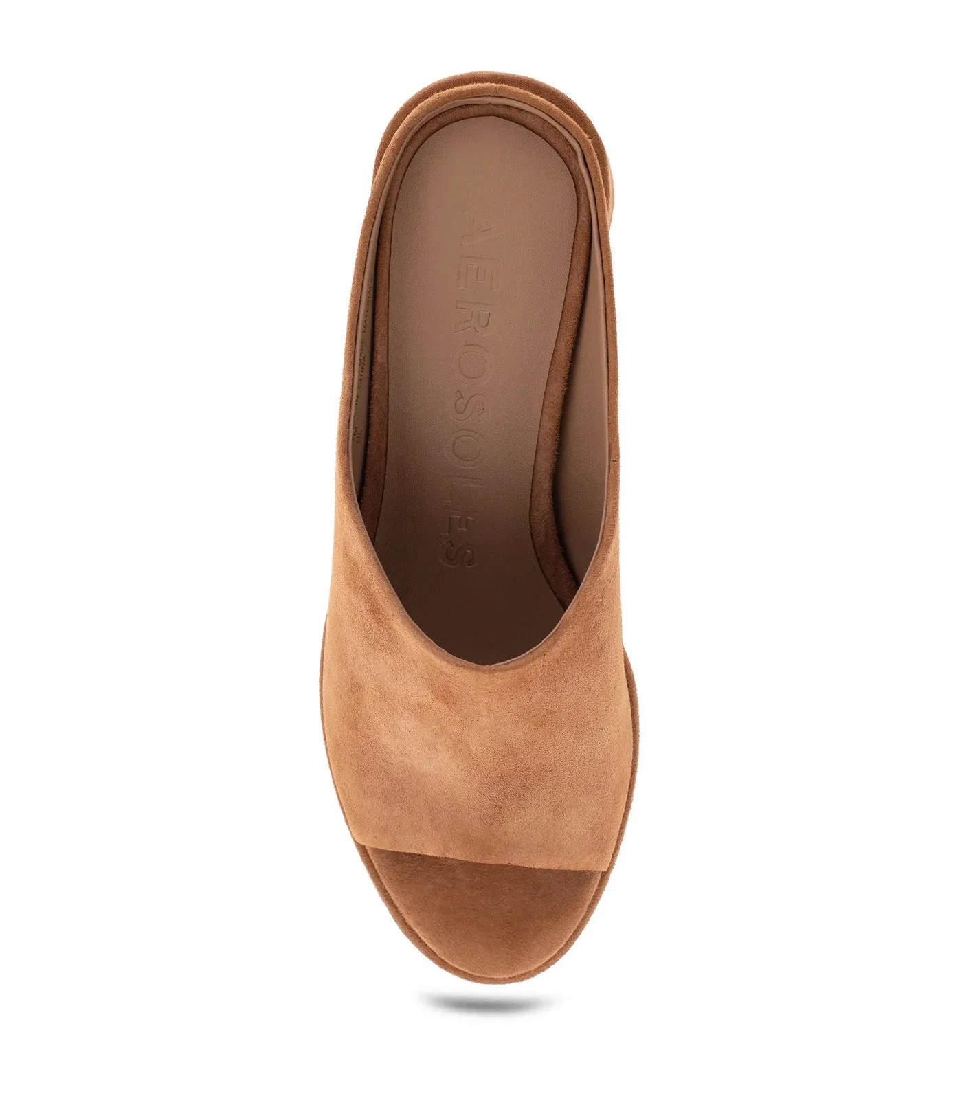 Ninole Mid Heel Slide Tan