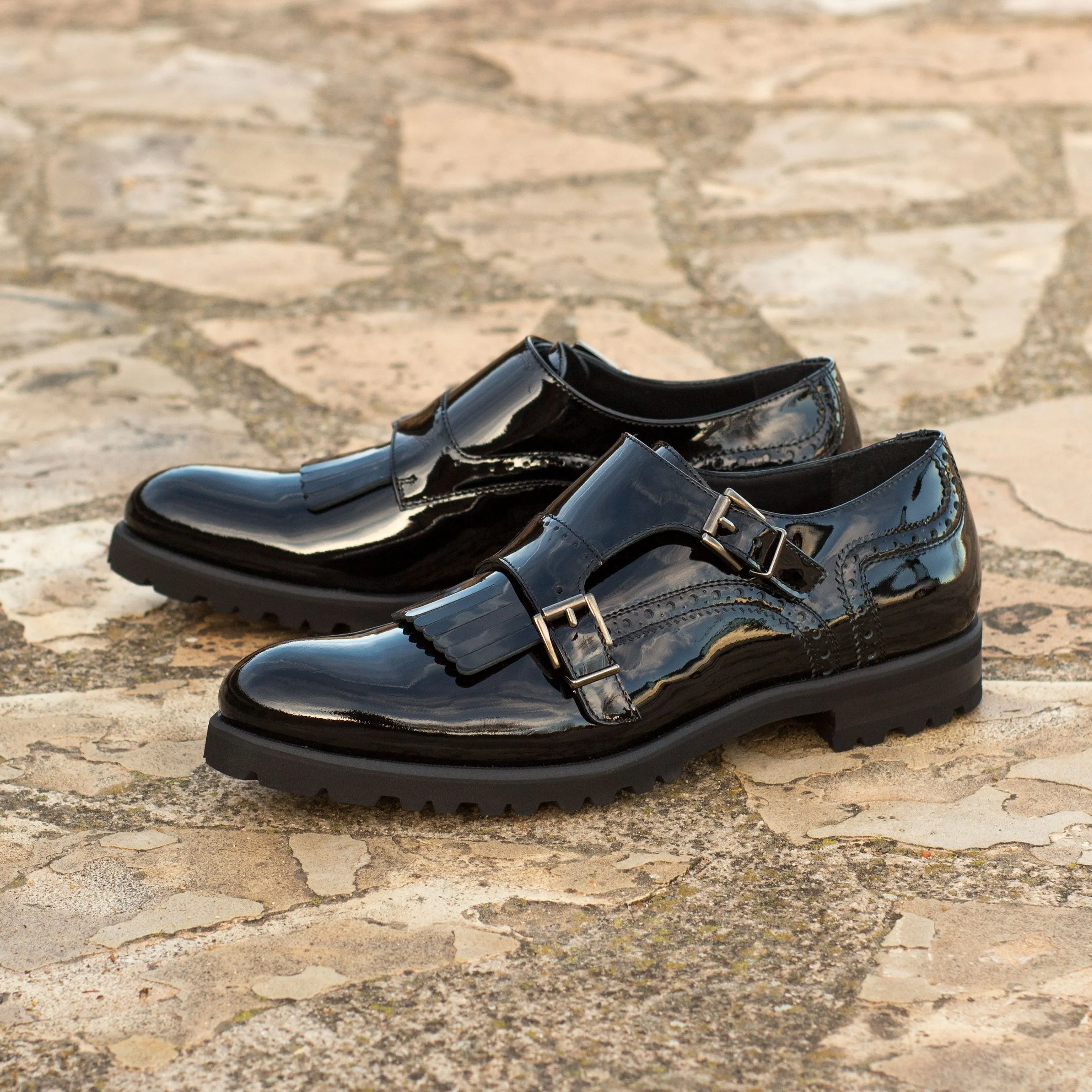 Nora Kiltie unisex Monk Strap