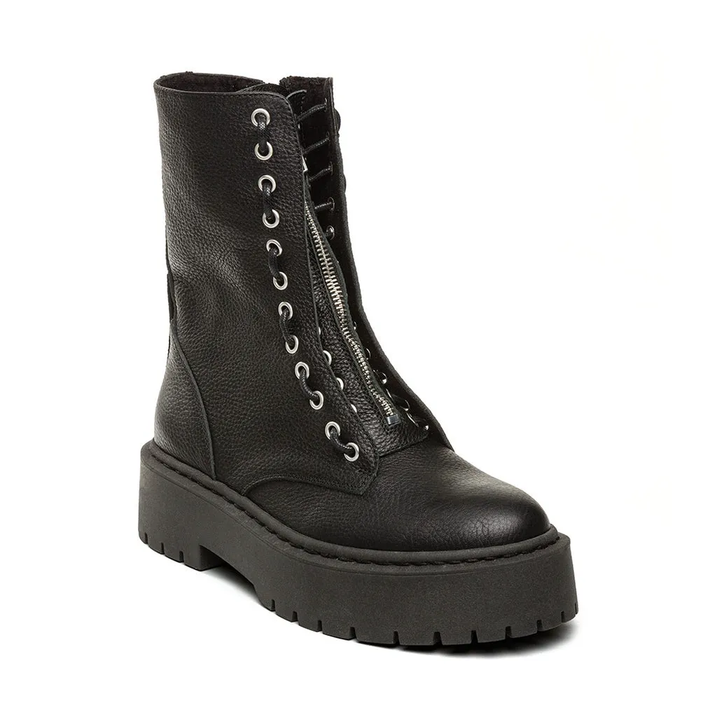 Odilia Boot BLACK LEATHER