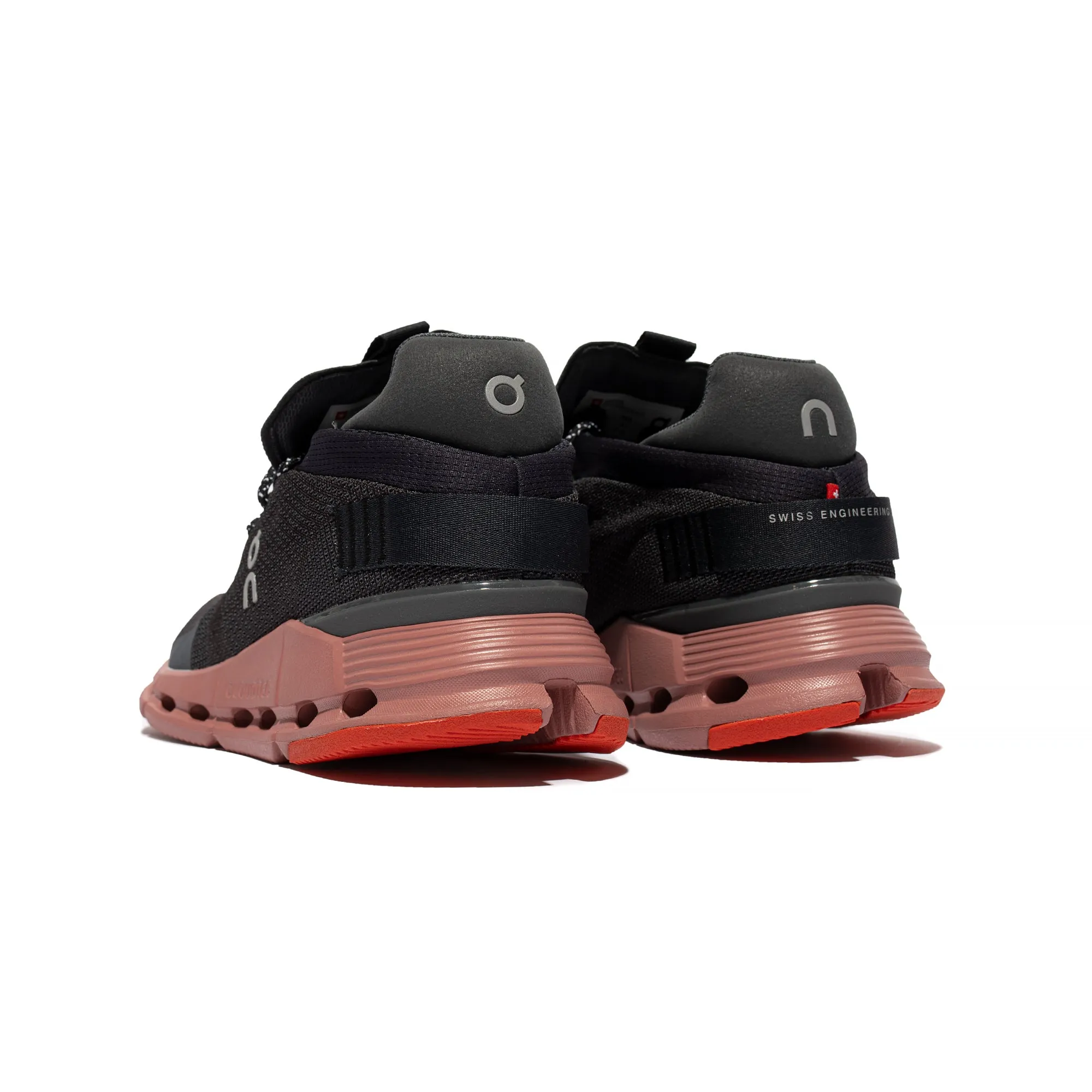 On Womens Cloudnova Shoes 'Eclipse/Rose'