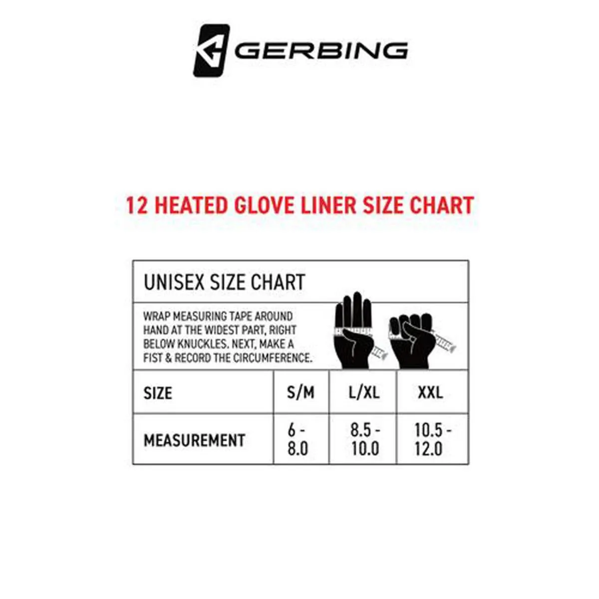 Open Box Gerbing 12V Heated Glove Liners