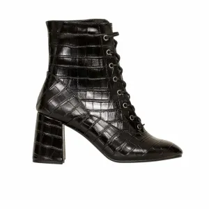 OXXO - Mid Heel Lace-up Boots