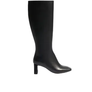 OXXO - Square toes faux leather tall boots