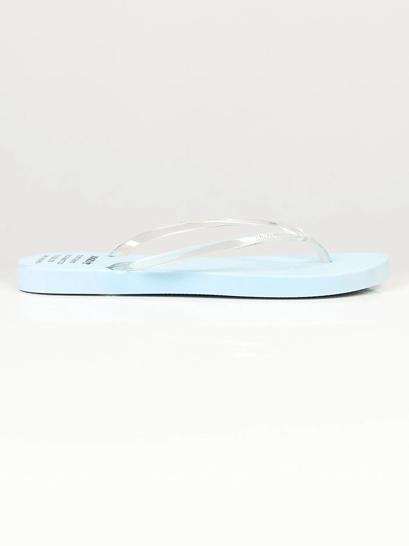 Plain Flip Flops - Sky Blue