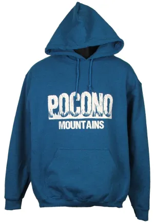 Pocono Mountain Treeline Hooded Sweatshirt