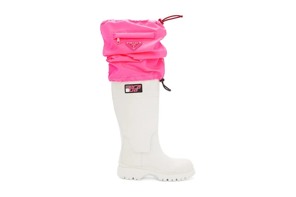 Prada Rubber Rain Boots