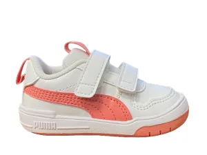 Puma sneakers da bambino con strappi Multiflex SL V Infant 380741 12 white-carnation pink