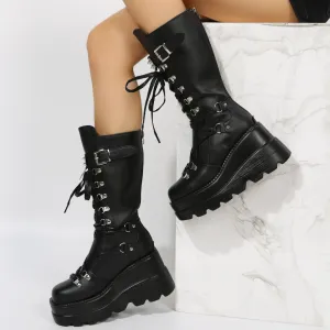 Raiden Tall Platform Boots