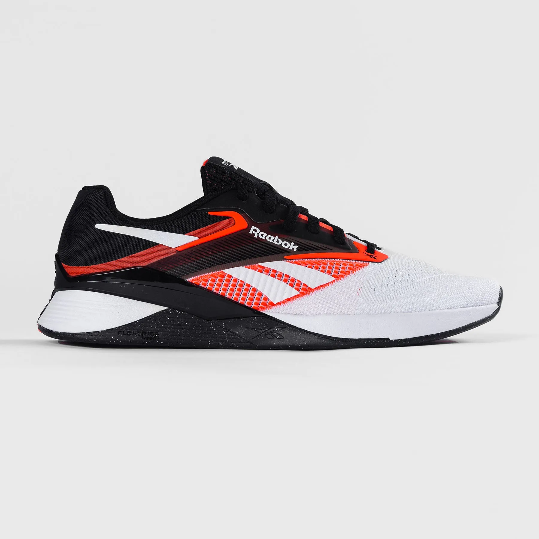 REEBOK - NANO X4 - MEN'S - BLACK/WHITE/ORANGE FLARE